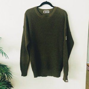 Bape knit sweater